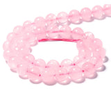 Pink Quartz Crystal Loose Spacer Beads 6/8/10mm