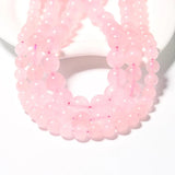 Pink Quartz Crystal Loose Spacer Beads 6/8/10mm