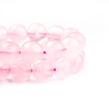 Pink Quartz Crystal Loose Spacer Beads 6/8/10mm