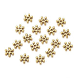 100pcs Tibetan Snowflake Spacer Beads 7mm DIY Jewelry Making Findings