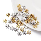 100pcs Tibetan Snowflake Spacer Beads 7mm DIY Jewelry Making Findings