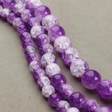 Purple Quartz Crystals Beads 6-12mm for Bracelet DIY Jewelry Making