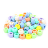 200pcs Candy Acrylic Spacer Beads Jewelry Making DIY Accessories