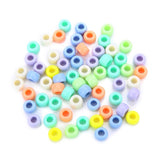 200pcs Candy Acrylic Spacer Beads Jewelry Making DIY Accessories