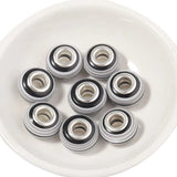 20pcs/Lot Resin Rainbow Big Hole Beads for Jewelry Making DIY