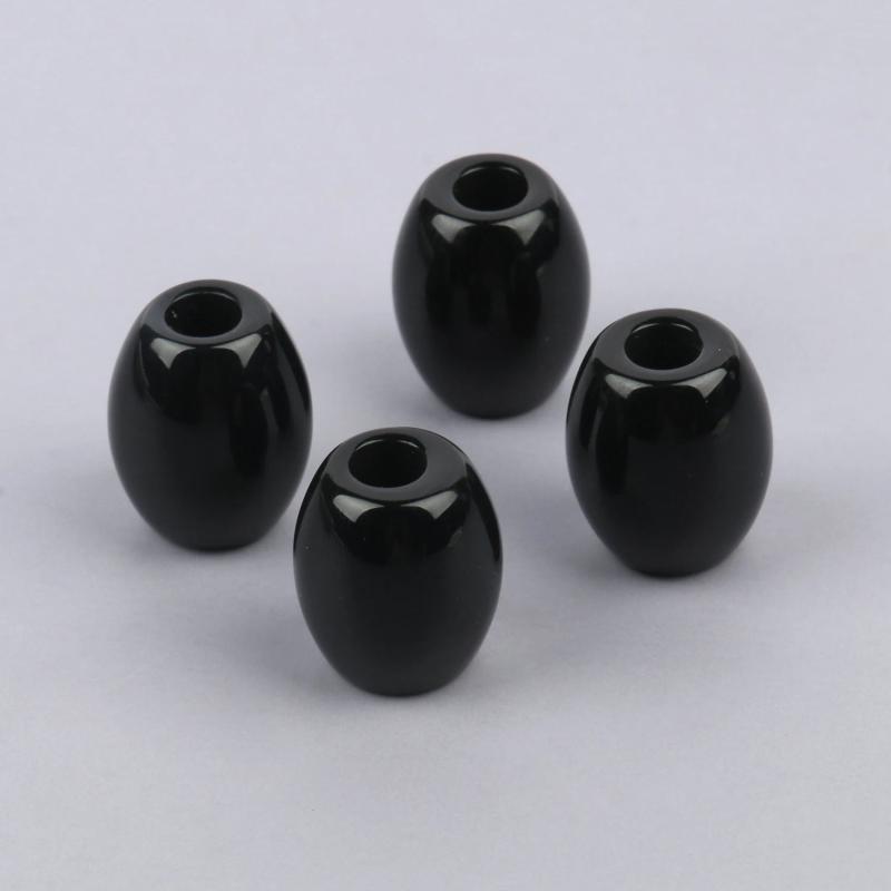 2pcs Drum Shape Natural Beads for Jewelry Making