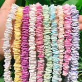 Colorful Freshwater Shell Chip Loose Beads for Jewelry Making DIY