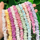 Colorful Freshwater Shell Chip Loose Beads for Jewelry Making DIY