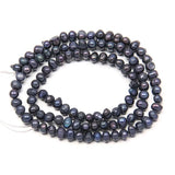 5-6mm Natural Freshwater Pearl Beads DIY Jewelry Making