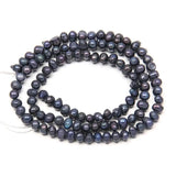 5-6mm Natural Freshwater Pearl Beads DIY Jewelry Making