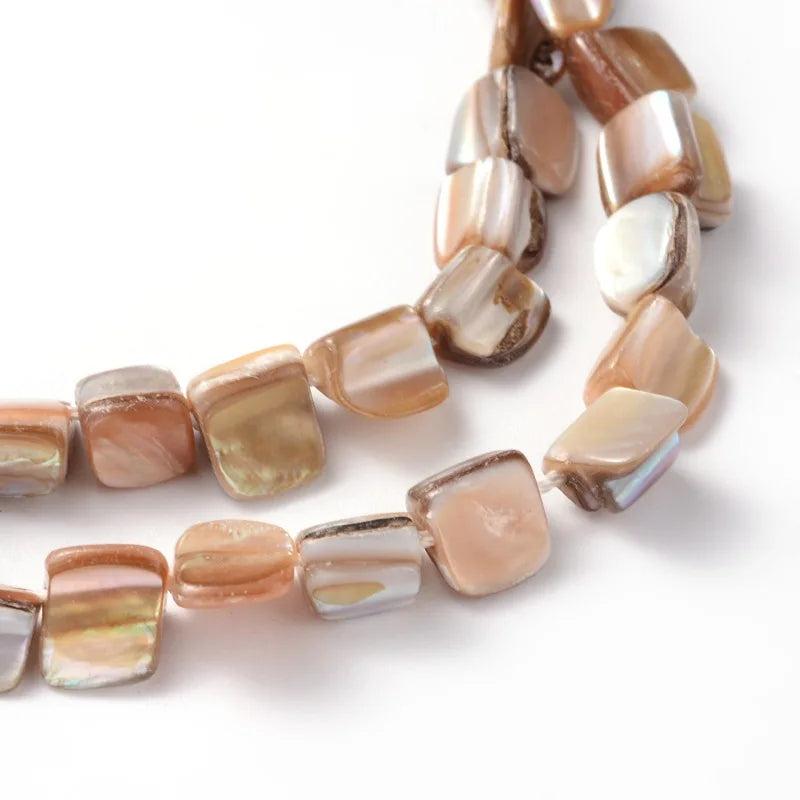 40pcs Freshwater Shell Beads for Jewelry Making Bracelet Earring Necklace