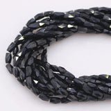 Crystal Columnar Beads 2X4/3X6MM Glass Beads