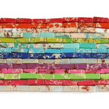 Natural Stones Tube Beads for DIY Wrap Bracelet Making 15''