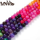 7 Chakras Agates Stone Beads for Jewelry Making 6 8 10mm