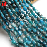 Natural Apatite Loose Spacer Beads 15 inch