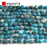 Natural Apatite Loose Spacer Beads 15 inch