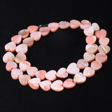 10mm Shell Beads Heart Shape Spacer for Jewelry Making DIY