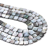 Natural Gray Shell Pendant for Jewelry Making
