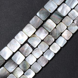 Natural Gray Shell Pendant for Jewelry Making