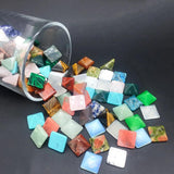 5Pcs/Pack 14x10mm The Pyramid Shape Cabochons in 17 Colors