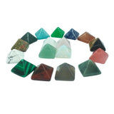 5Pcs/Pack 14x10mm The Pyramid Shape Cabochons in 17 Colors