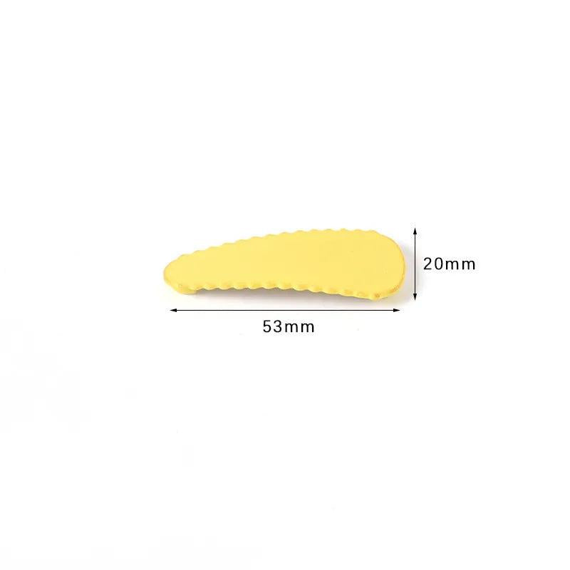 Macaron Wave Hairpin Water-Drop Hairclip BB Clip for DIY Jewelry Making