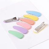 Macaron Wave Hairpin Water-Drop Hairclip BB Clip for DIY Jewelry Making