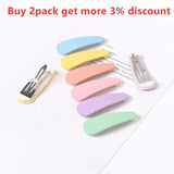 Macaron Wave Hairpin Water-Drop Hairclip BB Clip for DIY Jewelry Making