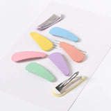 Macaron Wave Hairpin Water-Drop Hairclip BB Clip for DIY Jewelry Making