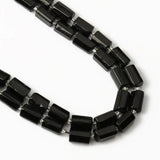 8x11mm Tourmaline Stone Cylinder Loose Beads 7.5INCHES