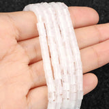 Crystal Quartz Beads 4x4mm Round Cube Loose Beads for Jewelry Making