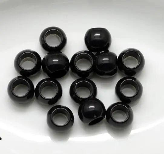Colorful Acrylic Abacus Bead DIY Jewelry Findings 10mm