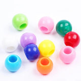Colorful Acrylic Abacus Bead DIY Jewelry Findings 10mm
