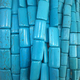 Howlite Flat Cube Beads for DIY Jewelry Making