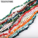 Natural Square Shell Spacer Beads for DIY Bracelet Making