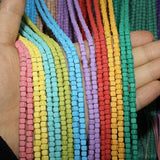 4mm Hematite Loose Beads Matte Cube Jewelry Making DIY Necklace Bracelet 15''