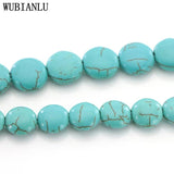 18 Turquoise Stone Loose Beads Jewelry Making DIY Gift Necklace Bracelet Ear