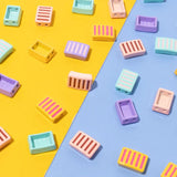 10pcs 6X12MM Enamel Rectangle Beads for Bracelets Making Diy Jewelry