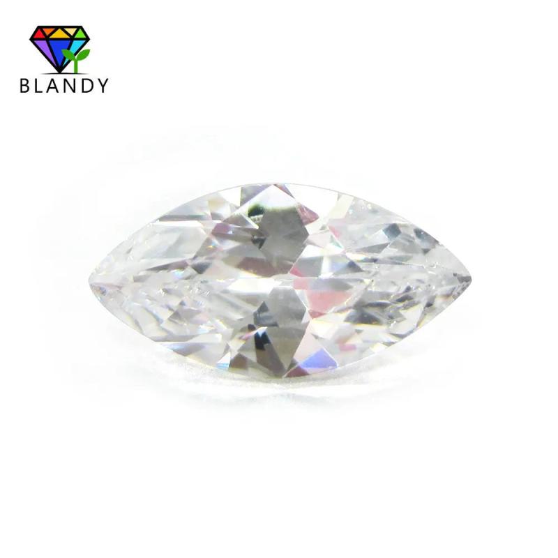 5A Marquise CZ Stone Synthetic Gems for Jewelry Making