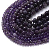 Amethyst Agates Stone Beads for Jewelry Making DIY 15In