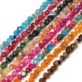 10mm Fire Dragon Veins Agates Loose Beads for DIY Jewelry Making