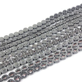 Hematite Flower Tree Cross Loose Beads for Jewelry Making