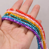 Natural Pearl Oyster Shell Beads Abacus Mother of Pearl Shells