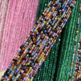 Natural Mix Gem Stone Agates Minerals Round Beads for Jewelry Making