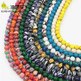 8mm Turkey Stone Colorful Howlite Beads for Summer Jewelry
