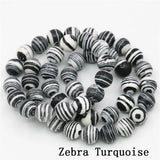 8mm Turkey Stone Colorful Howlite Beads for Summer Jewelry