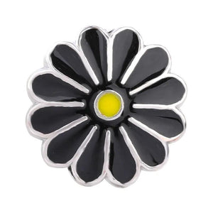 10PCS Enamel Daisies Metal Spacer Bead DIY Bracelets Jewelry Making