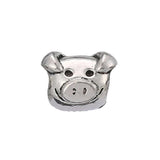 10Pcs Silver Plated Animal Charm Beads DIY Bracelet & Necklaces