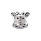 10Pcs Silver Plated Animal Charm Beads DIY Bracelet & Necklaces