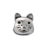 10Pcs Silver Plated Animal Charm Beads DIY Bracelet & Necklaces